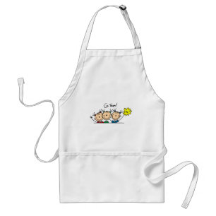 Team Sport Cheerleading Tshirts and Gifts Standard Apron