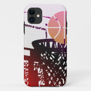 Team Sports Ball Basketball Net Coach Game iPhone 11 Case