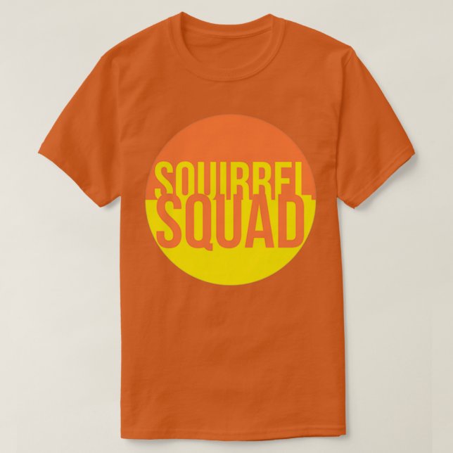 Team Squirrel T-Shirt (Design Front)