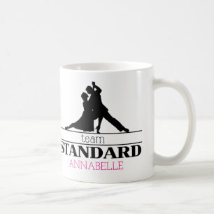 Team Standard Personalised Ballroom Dance Coffee Mug