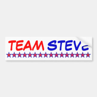Team Steve Bumper Sticker
