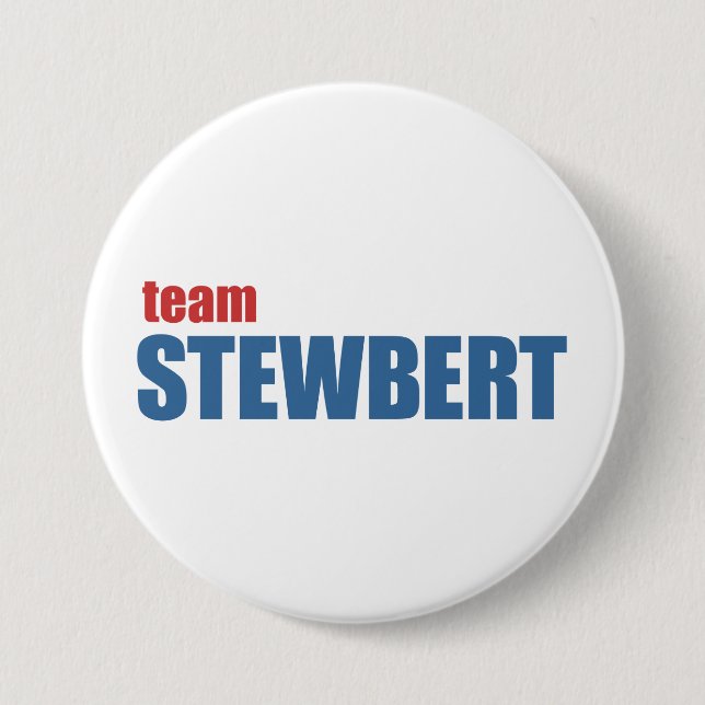 Team Stewbert v2 Button (Front)