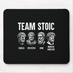 Team Stoic Philosopher Marcus Aurelius Epictetus S Mouse Pad