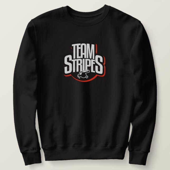 Team Stripes Sweatshirt (Design Front)
