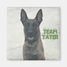 Team Tater Magnet (square)