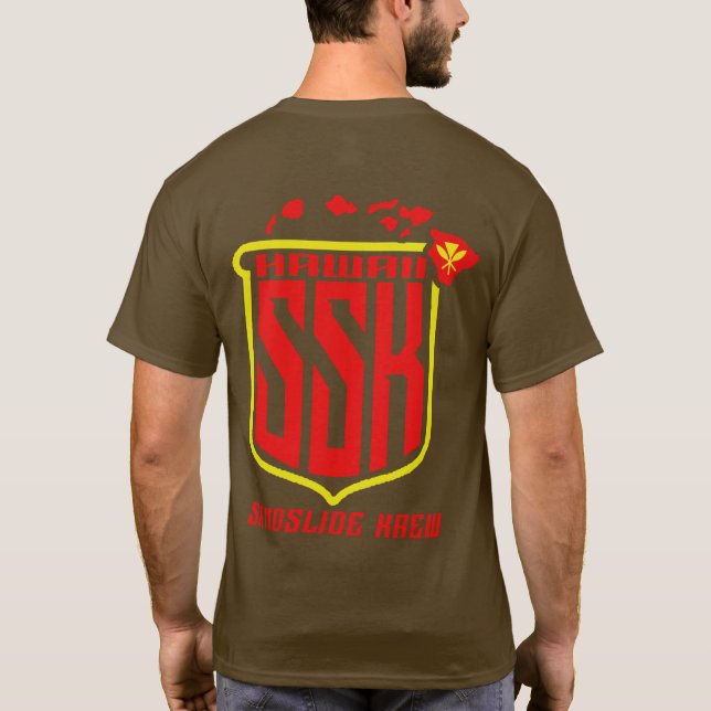 Team Tee (Red & Yellow) (Back)