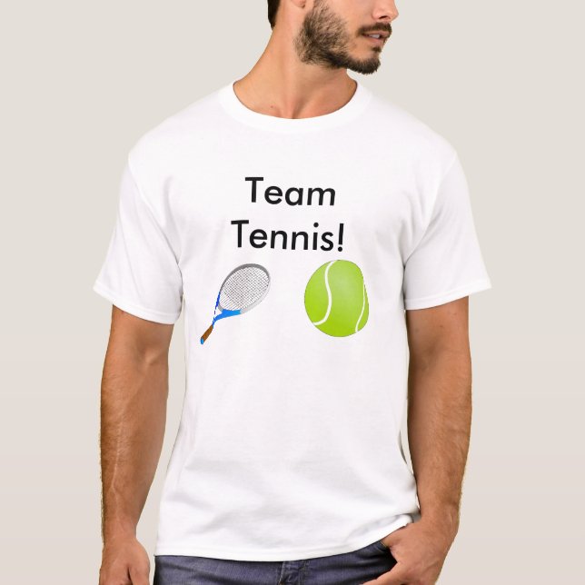 Team Tennis! T-Shirt (Front)