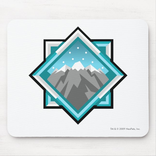 Team Terror Mountain Logo Mouse Pad (Front)