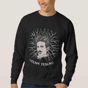 Team Tesla Static Hair Sweatshirt