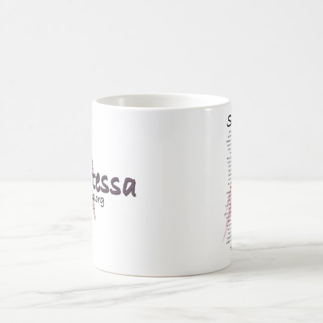 Team Tessa Deluxe Coffee Mug (Center)