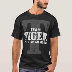 Team TIGER Lifetime Member T-Shirt