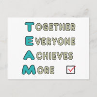 Team - Together Everyone Achieves More