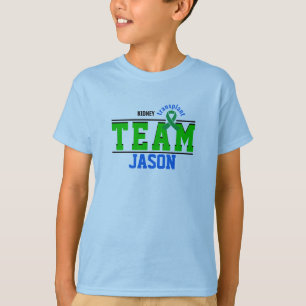 Team Transplant Sport Green Ribbon Customisable T-Shirt