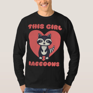 team trash cat panda animal lover opossum rat funn T-Shirt