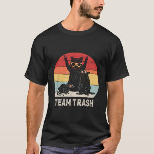 Team Trash Opossum Racoon Rat Animals Garbage T-Shirt