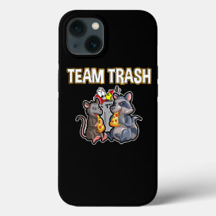 Team Trash Quote for Opossum Lover and Possum iPhone 13 Case
