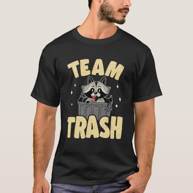 Team Trash Rainbow Racoon Pullover Hoodie_5 (Front)