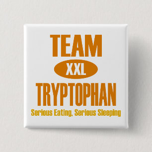 Team Tryptophan 15 Cm Square Badge