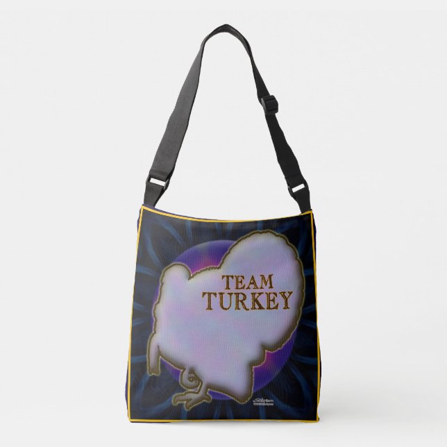 Team Turkey Crossbody Bag (Front)