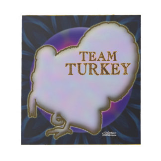 Team Turkey Notepad
