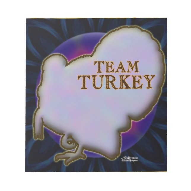 Team Turkey Notepad (Front)