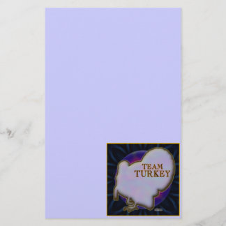 Team Turkey Stationery