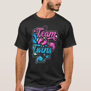 Team Twins for a Fishing   T-Shirt
