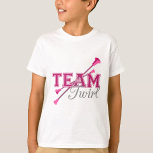 Team Twirl Baton T-Shirt