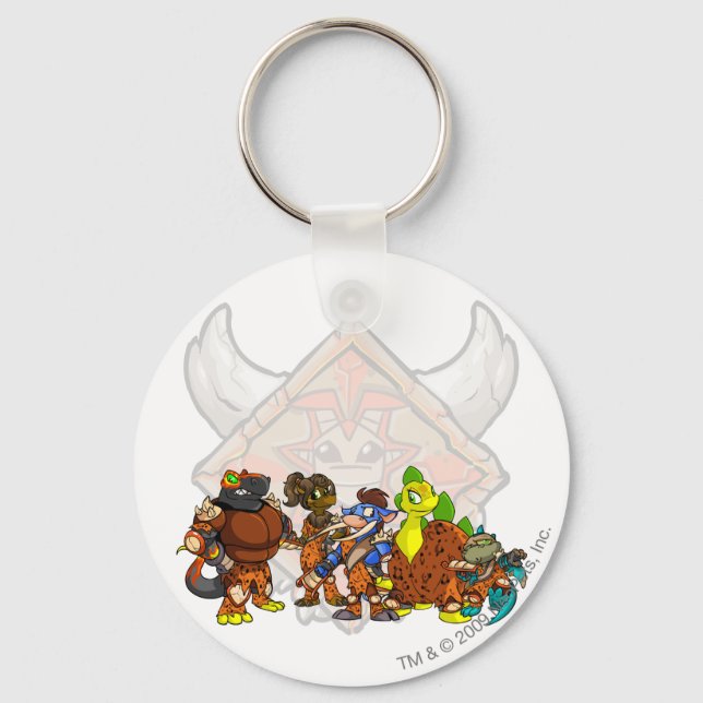 Team Tyrannia Group Key Ring (Front)