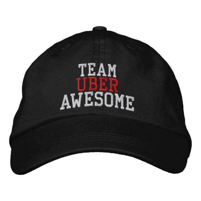 Team Uber awesome Embroidered Hat (Front)