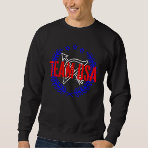 Team Usa 2021 Tokyo Japan Summer Games Archery Eve Sweatshirt