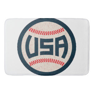 Team USA Baseball Bath Mat