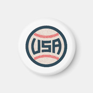 Team USA Baseball Magnet