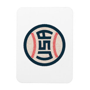 Team USA Baseball Magnet