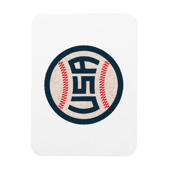 Team USA Baseball Magnet (Vertical)