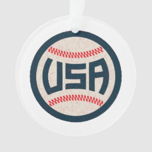 Team USA Baseball Ornament