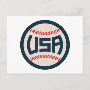 Team USA Baseball Postcard