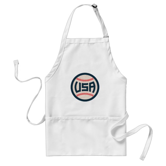 Team USA Baseball Standard Apron (Front)