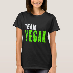 TEAM VEGAN Awesome Vegan Vegetarian Present T-Shirt