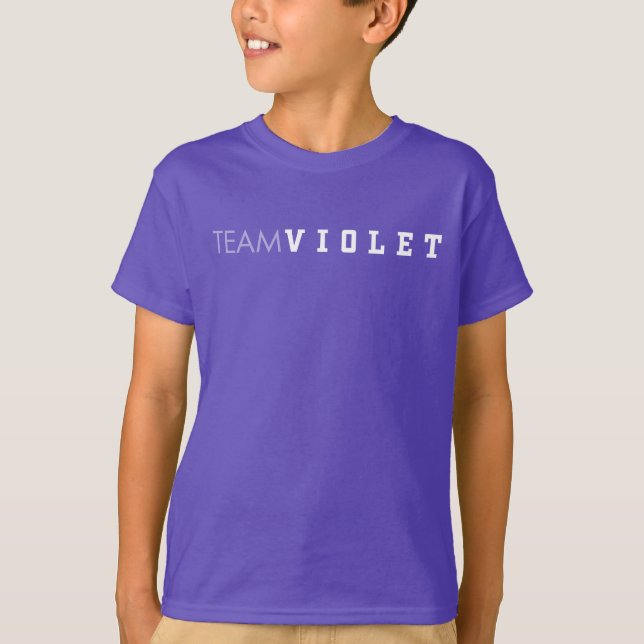 Team Violet T-Shirt (Front)