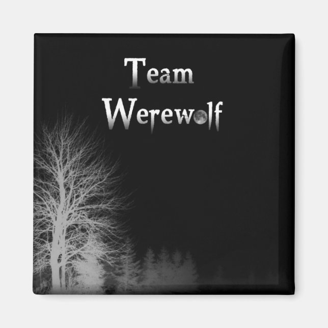 Team Werewolf Magnet (Front)
