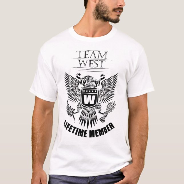 Team West Lifetime member T-Shirt (Front)
