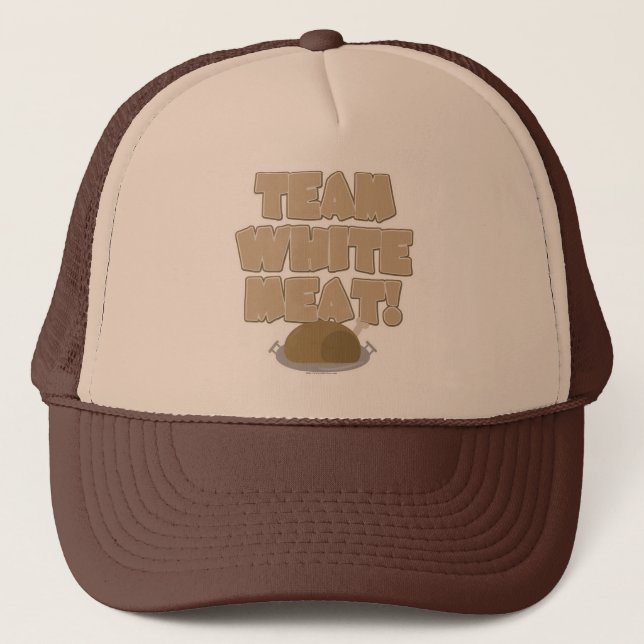 Team White Meat 2 Trucker Hat (Front)