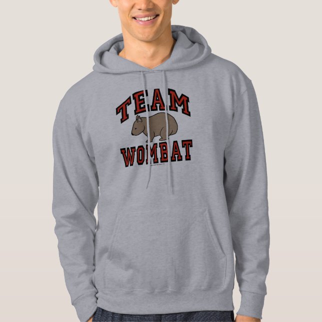 Team Wombat III Hoodie (Front)