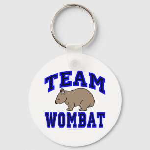 Team Wombat IV Keychain