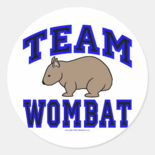 Team Wombat IV Sticker