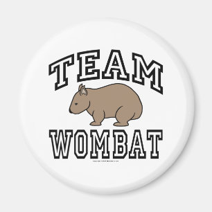 Team Wombat Magnet