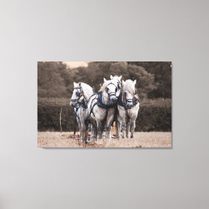 Team work canvas print