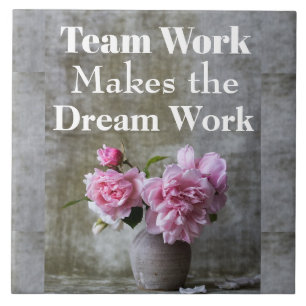 Team Work Ceramic Tile