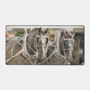 Team work desk mat